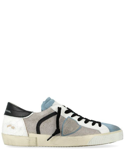 PRSX LOW MAN PHILIPPE MODEL | A013662XD03 MIXAGE DENIM_BL MUD